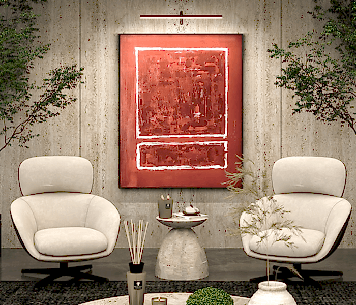 İleri Mimarlık tarafından tasarlanan Villa R.H. iç mimarlık tasarımı görseli